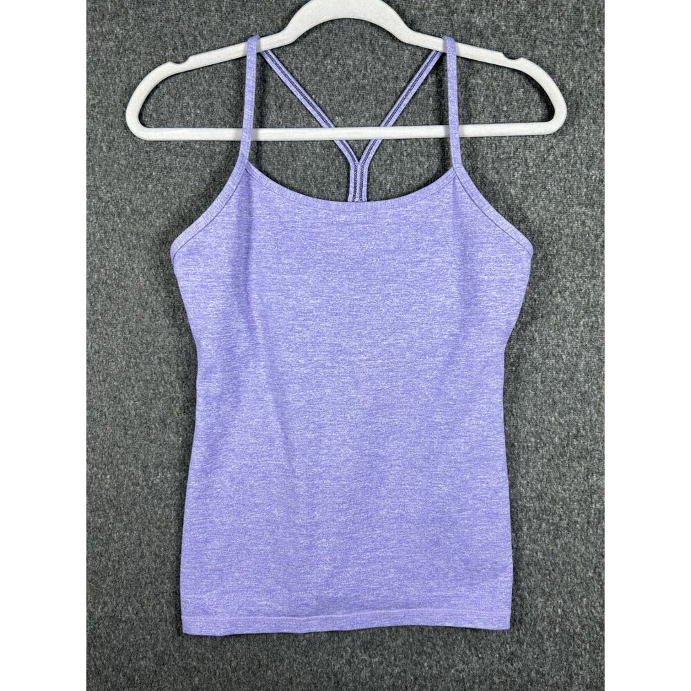 Lululemon Power Y Tank Luon Heathered Purple Size 8